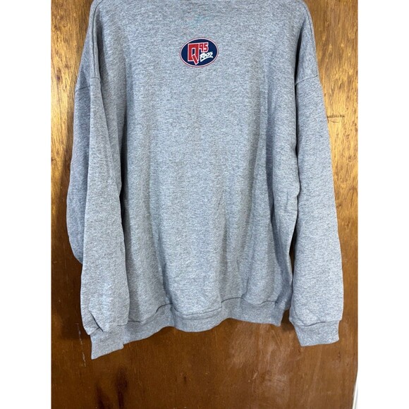 Vintage Bob & Tom WFBQ Q95 Radio‎ USA Rocks Crewneck Sweater Logo Athletic XL - Picture 8 of 9